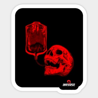 Vampire skull Sticker